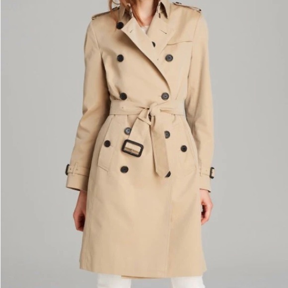 Burberry Tan Trench Coat - Picture 1 of 5